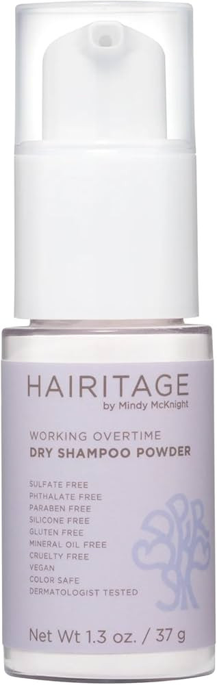 Hairitage Dry Shampoo Non-Aerosol Powder for Oily Hair - Mattifying, Volumizing, Style Extending,... | Amazon (US)