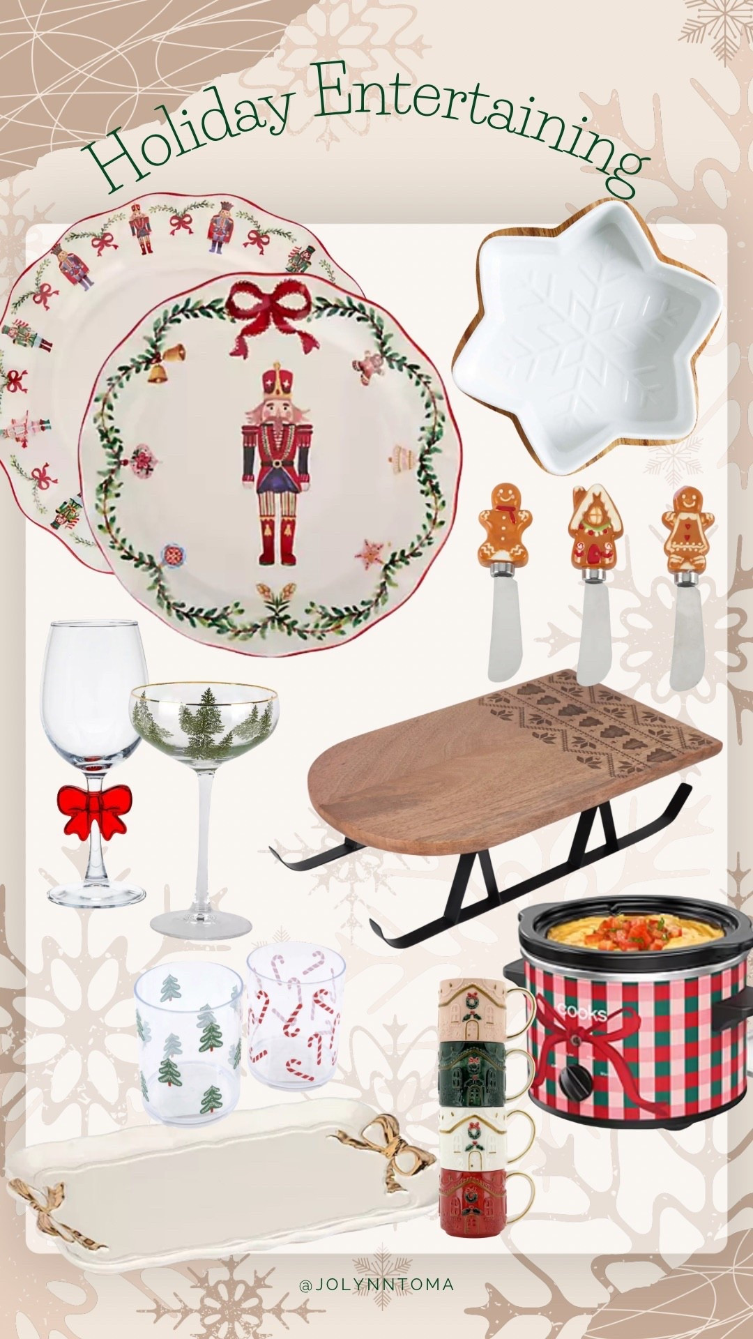 I love to entertain! The sled would make such a cute charcuterie board!