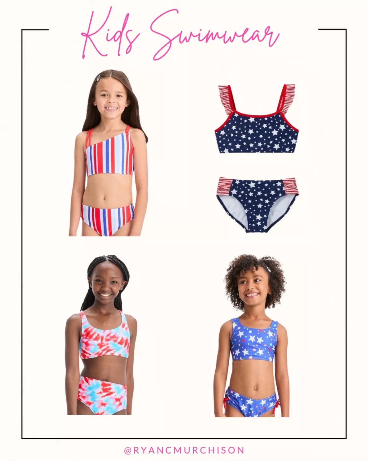 Girls' Splash Tie-Dye Bikini Set - … curated on LTK
