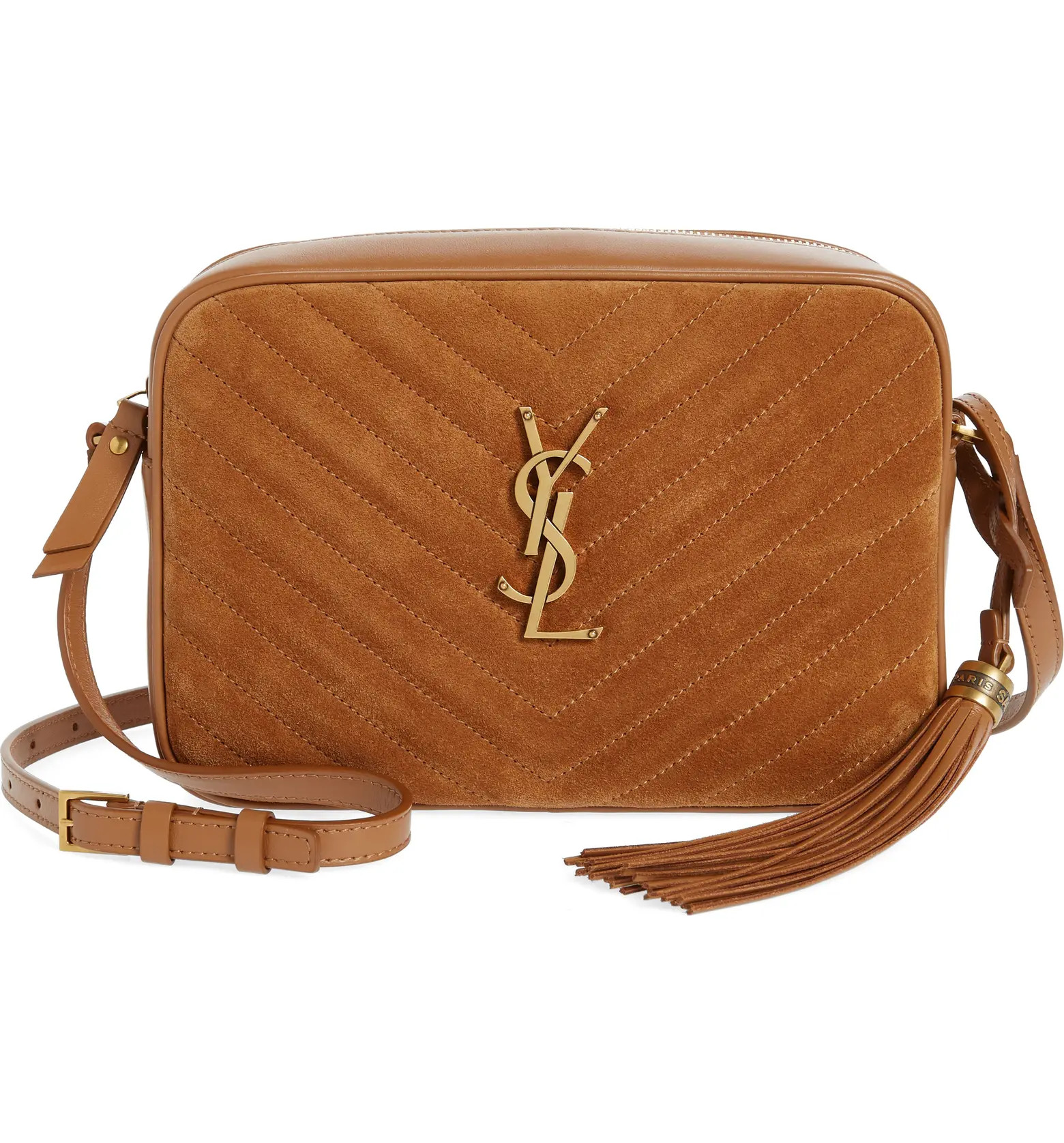 Lou Matelassé Suede Crossbody Camera Bag | Nordstrom