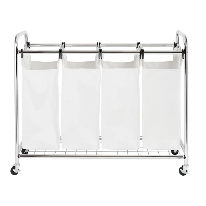 Three Posts™ Heavy-Duty Quad Laundry Hamper "& Reviews" | Wayfair | Wayfair North America