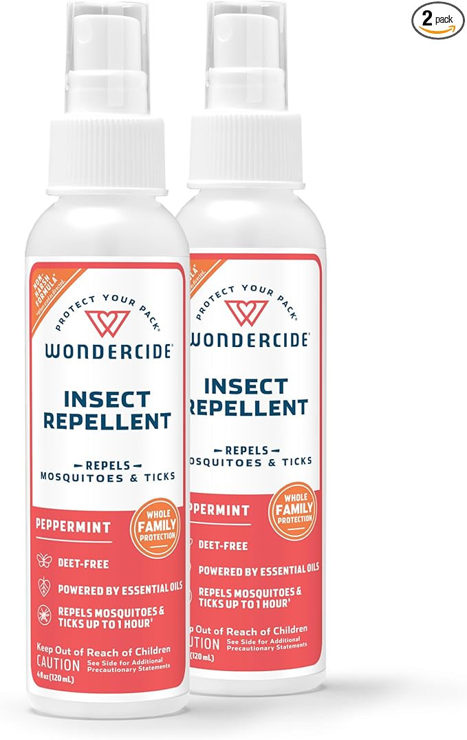 Wondercide - Mosquito, Tick, and Insect Repellent with Natural Essential Oils - DEET-Free Bug Spr... | Amazon (US)