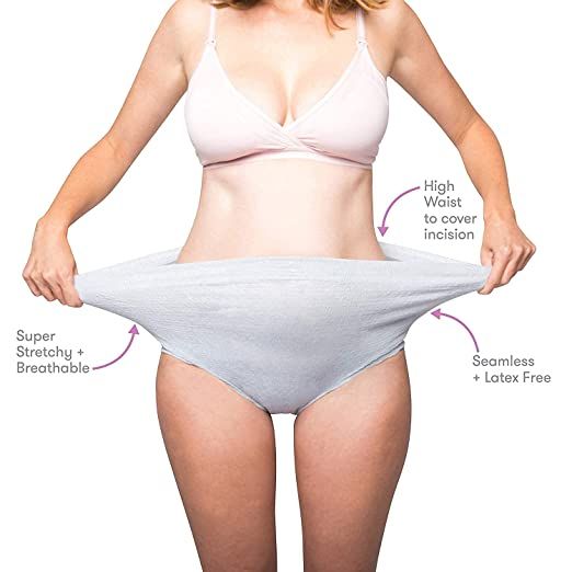 Frida Mom Disposable High Waist C-Section Postpartum Underwear by Frida Mom |Super Soft, Stretchy... | Amazon (US)