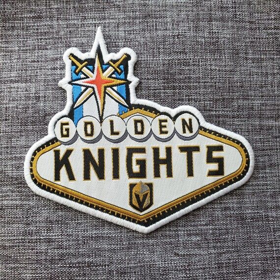 Golden Knights "Welcome to Vegas Sign" Woven Patch | Etsy (US)