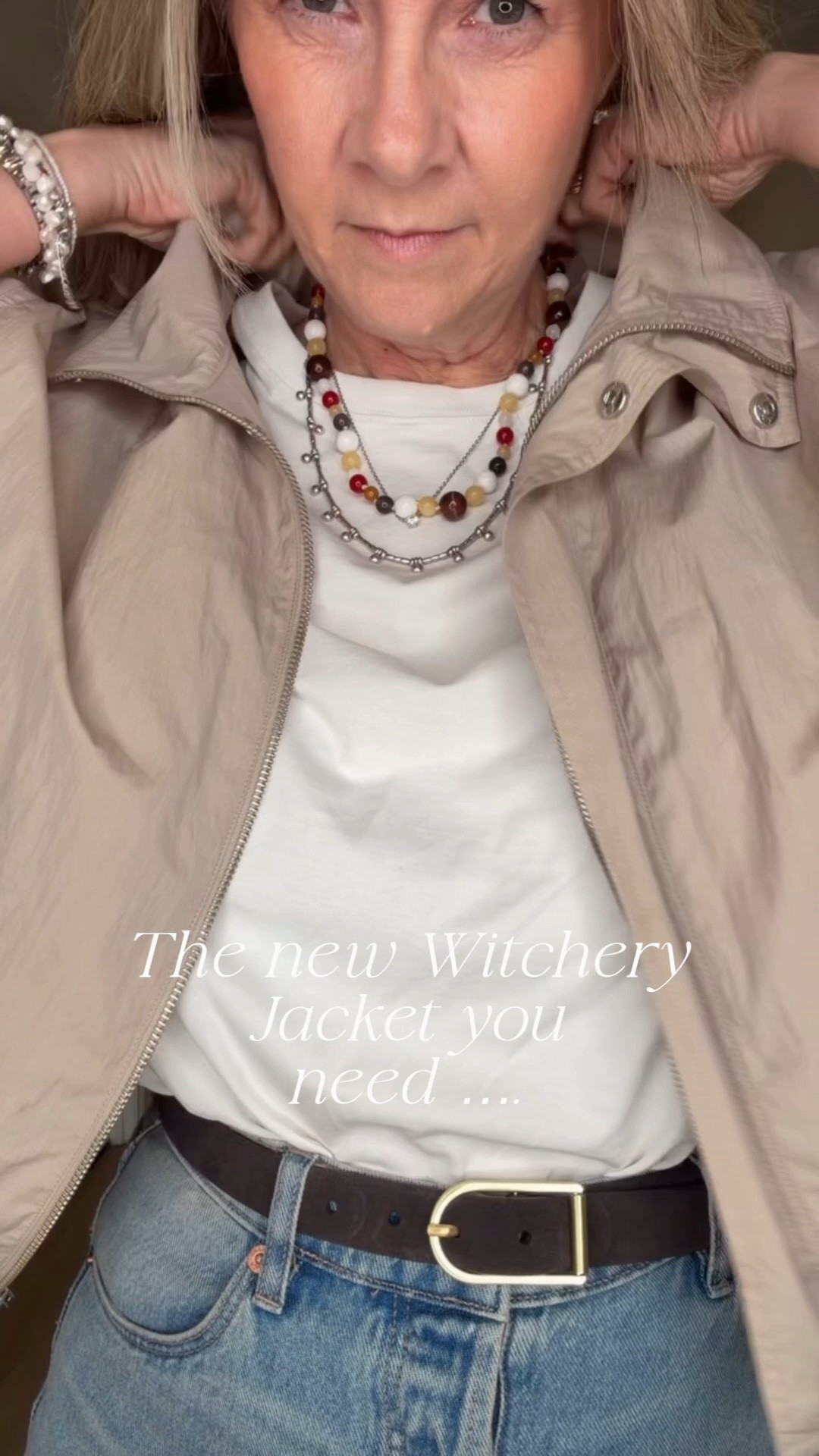 The new @witcheryfashion jacket you need ……

I bought this on Thursday and I’ve already worn it twice. It’s such a great piece, ticks all my boxes - comfortable, practical and versatile. 

This one won’t last, the red version sold out before I could even trying it on.

#LTKaustralia #LTKjeans #LTKover50style