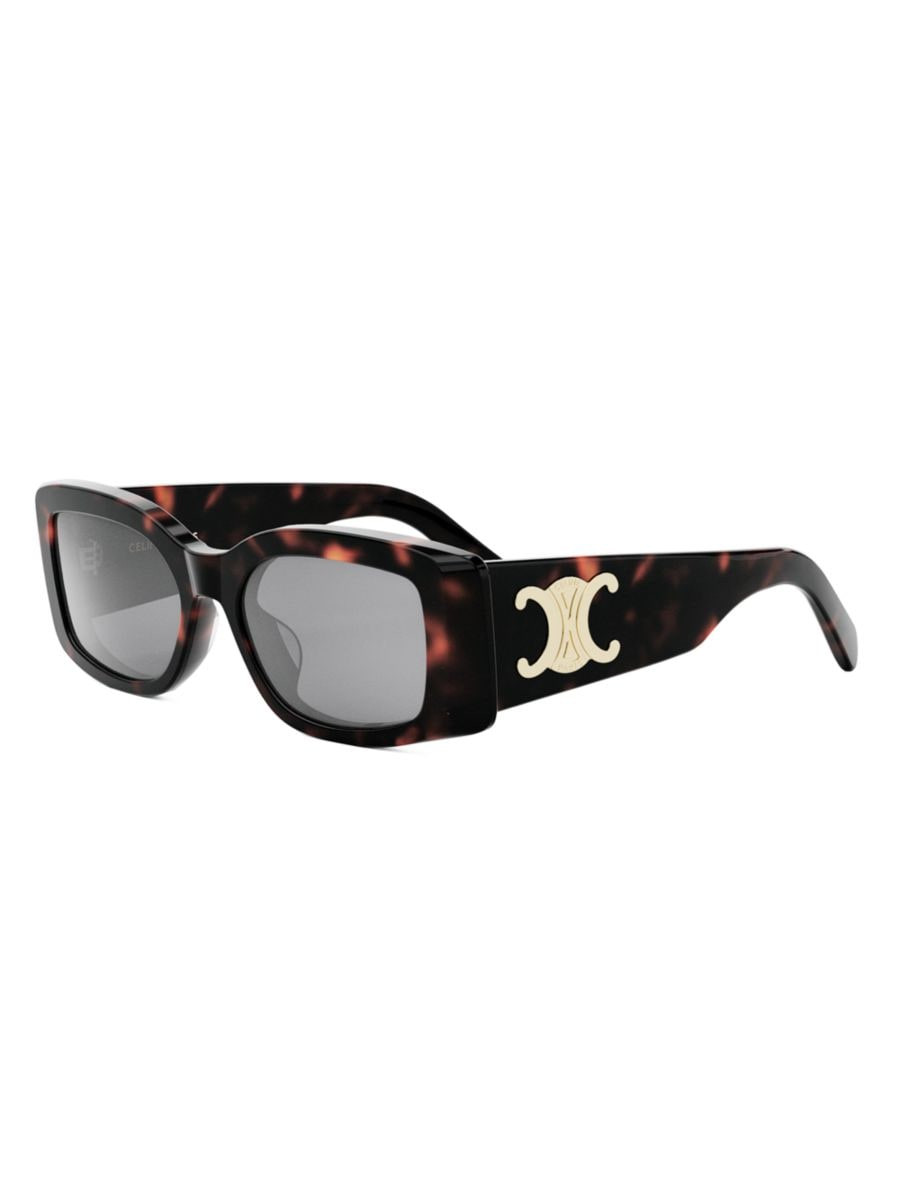 Triomphe 53MM Rectangular Sunglasses | Saks Fifth Avenue