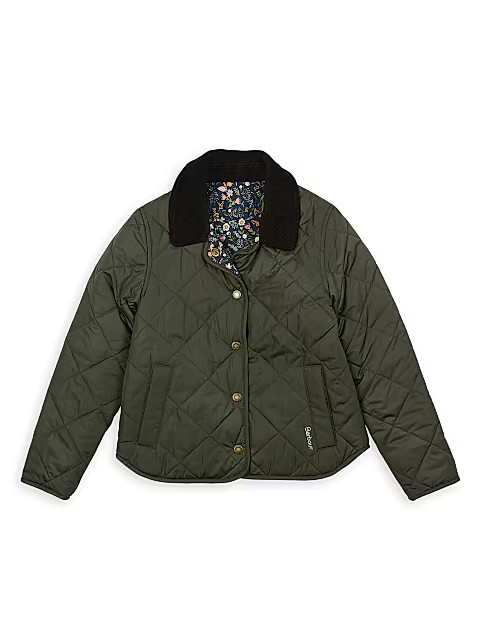 Little Girl's & Girl's Foxley Reversible Quilt Jacket | Saks Fifth Avenue
