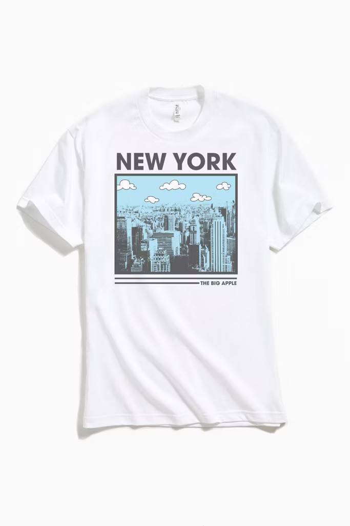 New York Clouds Tee | Urban Outfitters (US and RoW)