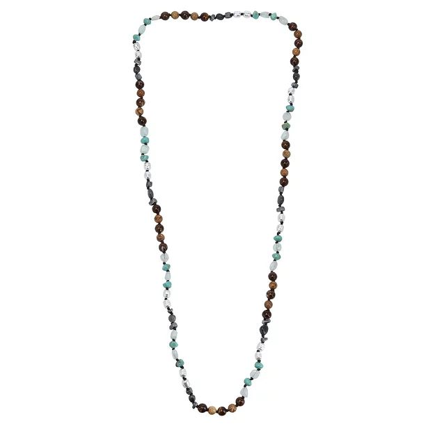 The Pioneer Woman - Women's Jewelry, Semi-precious Endless Beaded Strand Necklace | Walmart (US)