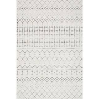 nuLOOM Blythe Modern Moroccan Trellis Gray 9 ft. x 12 ft. Area Rug-RZBD16A-9012 - The Home Depot | The Home Depot