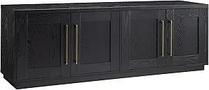 Tillman Rectangular TV Stand for TV's up to 80" in Black Grain | Amazon (US)