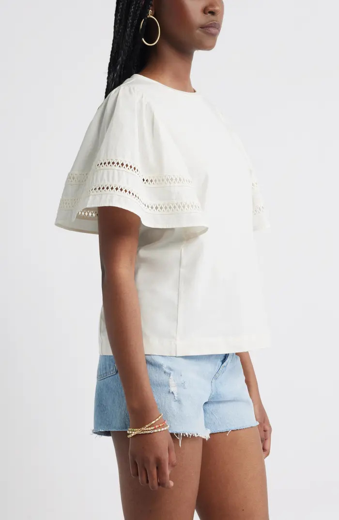 Treasure & Bond Mixed Media Top | Nordstrom | Nordstrom
