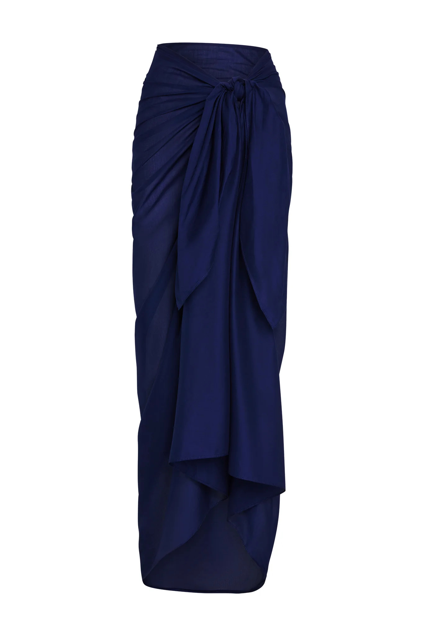 St. Tropez Sarong - Midnight Cotton Voile | Monday Swimwear