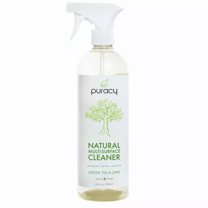 Puracy Green Tea & Lime Natural Multi Surface Cleaner - 25 fl oz | Target