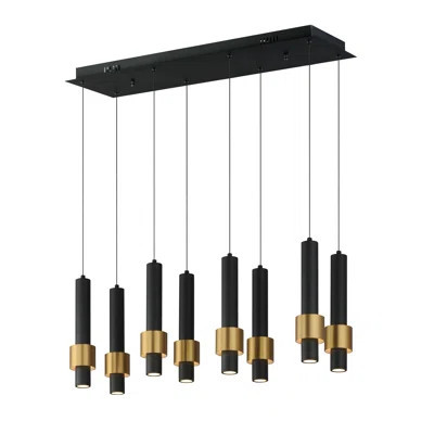Aliene 8 - Light Cluster Cylinder LED Pendant | Wayfair North America