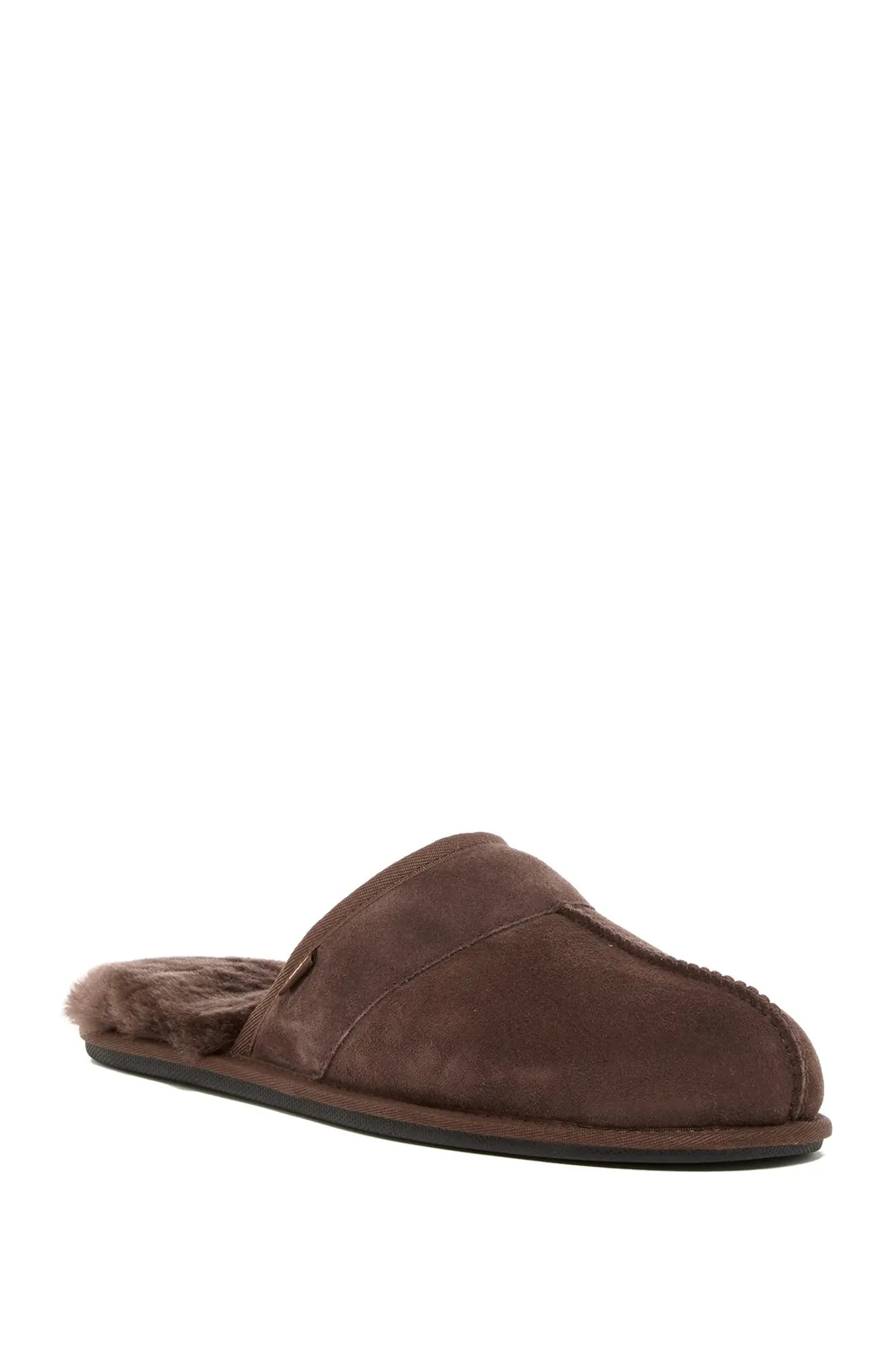 Leisure Suede UGGpure™ Lined Slide Slipper | Nordstrom Rack