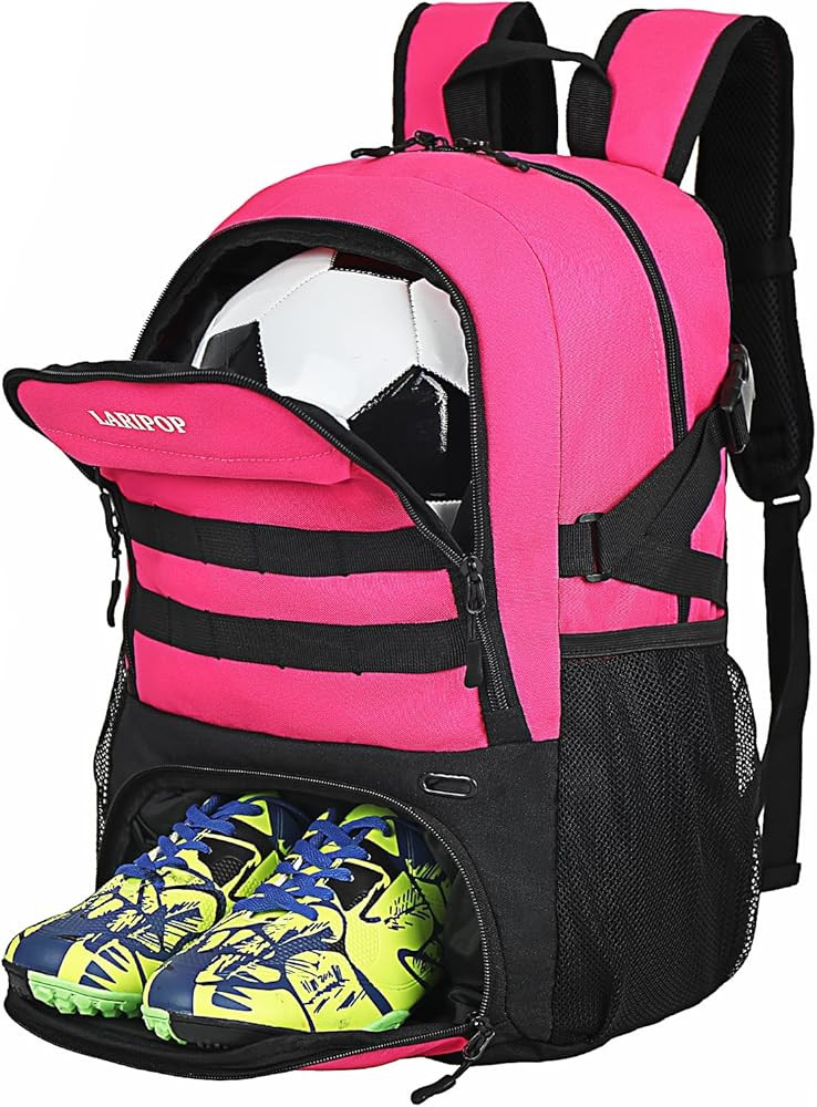 Large Soccer Bag- Youth Soccer Backpack & Bags for Basketball, Volleyball & Football Sports Bag S... | Amazon (US)