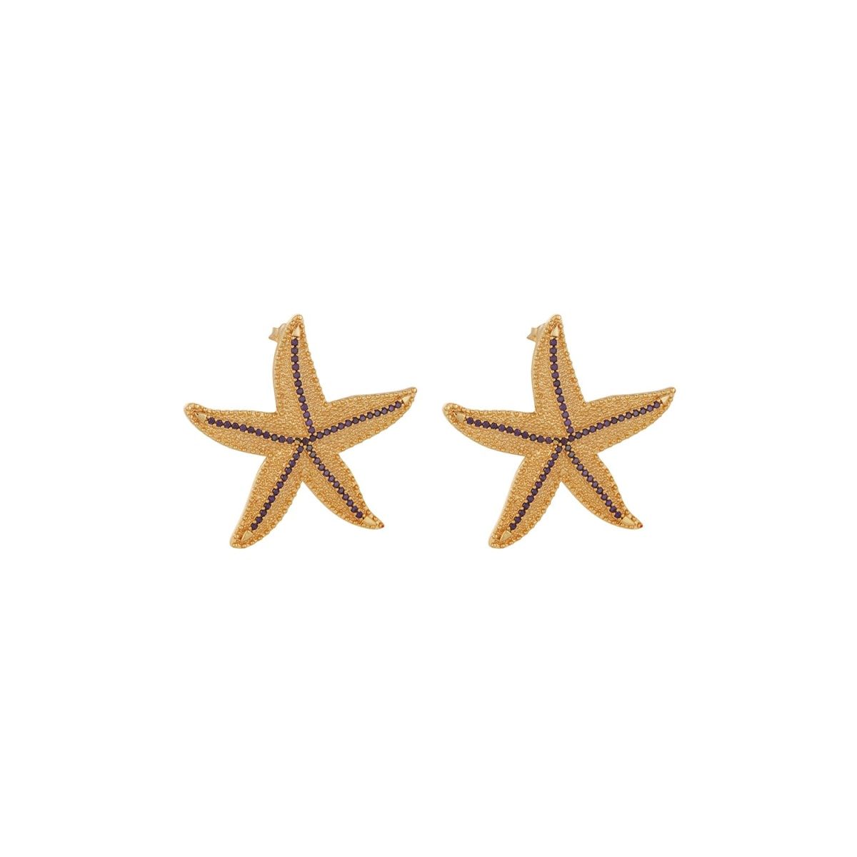 Stella Earrings Gold | Wolf & Badger (US)