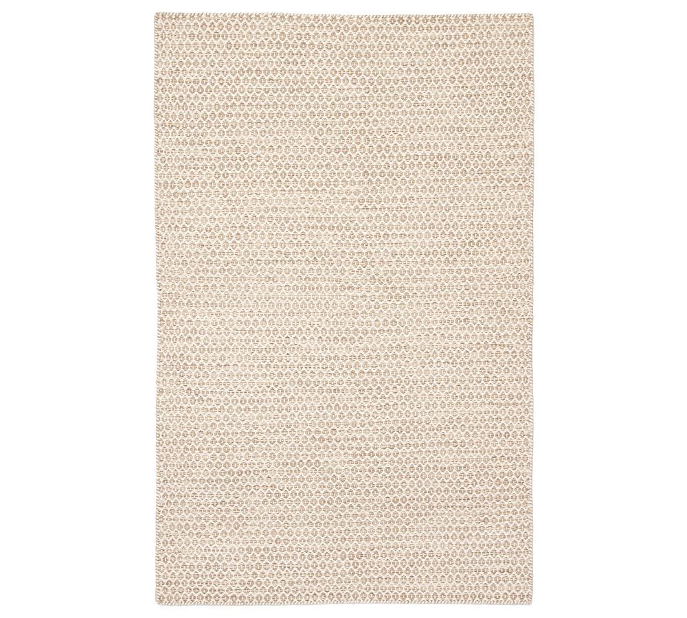 Annelle Handwoven Wool Rug | Pottery Barn (US)