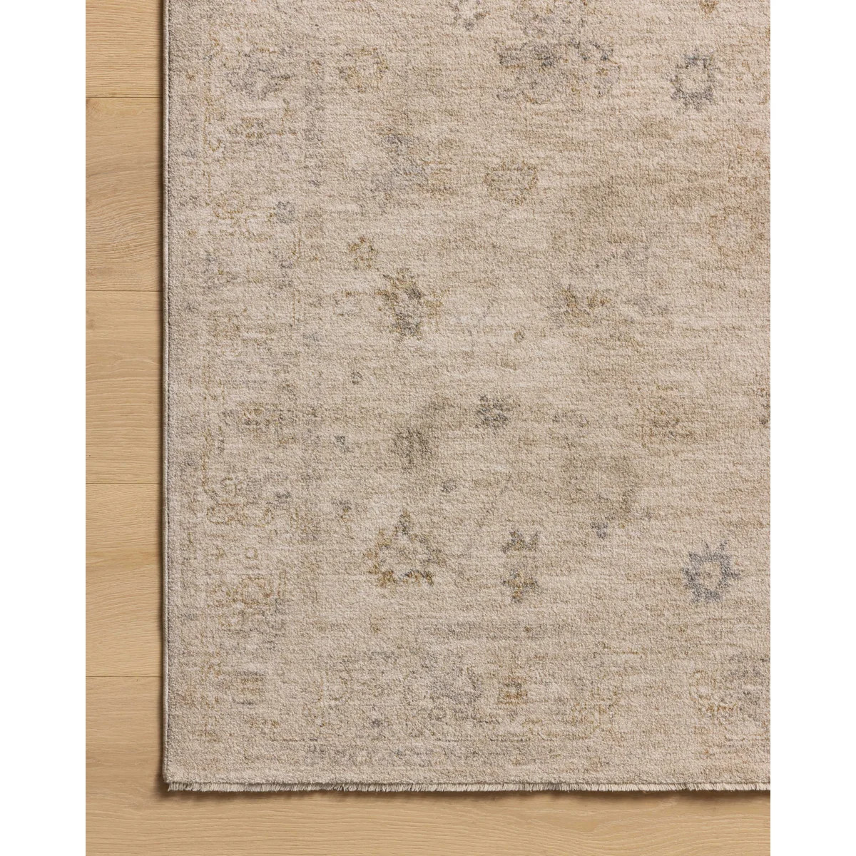 Chris Loves Julia x Loloi Louisa Oatmeal / Stone Area Rug | Wayfair North America