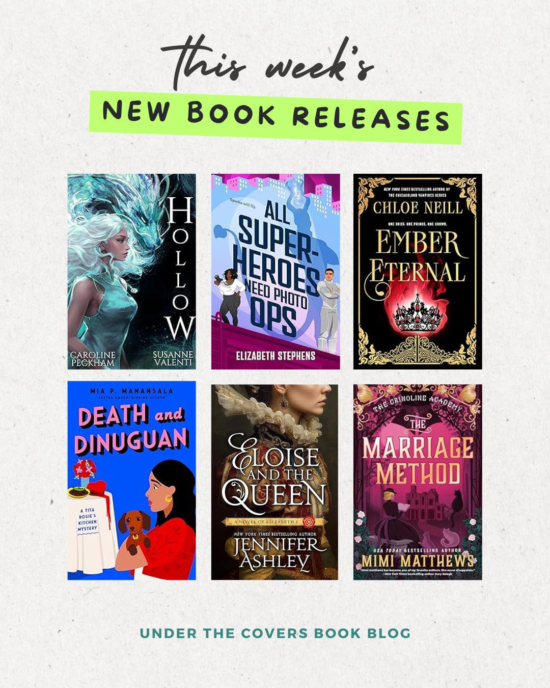 This week’s best new book releases are packed with romance, fantasy, cozy mysteries, and a little bit of chaos. From cursed forests to alien superheroes, here’s what’s hot on my reading radar right now. Tap to shop my current reads and save to your TBR. #newbookreleases #romancereader #romantasy #kindlegirlies #ltksalealert #ltkreads 

 #LTKselfcare #LTKOver40 #LTKFindsUnder50