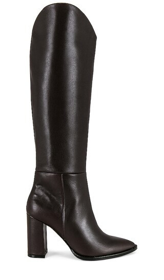 Steve Madden Bixby Boot in Chocolate. - size 6.5 | Revolve Clothing (Global)