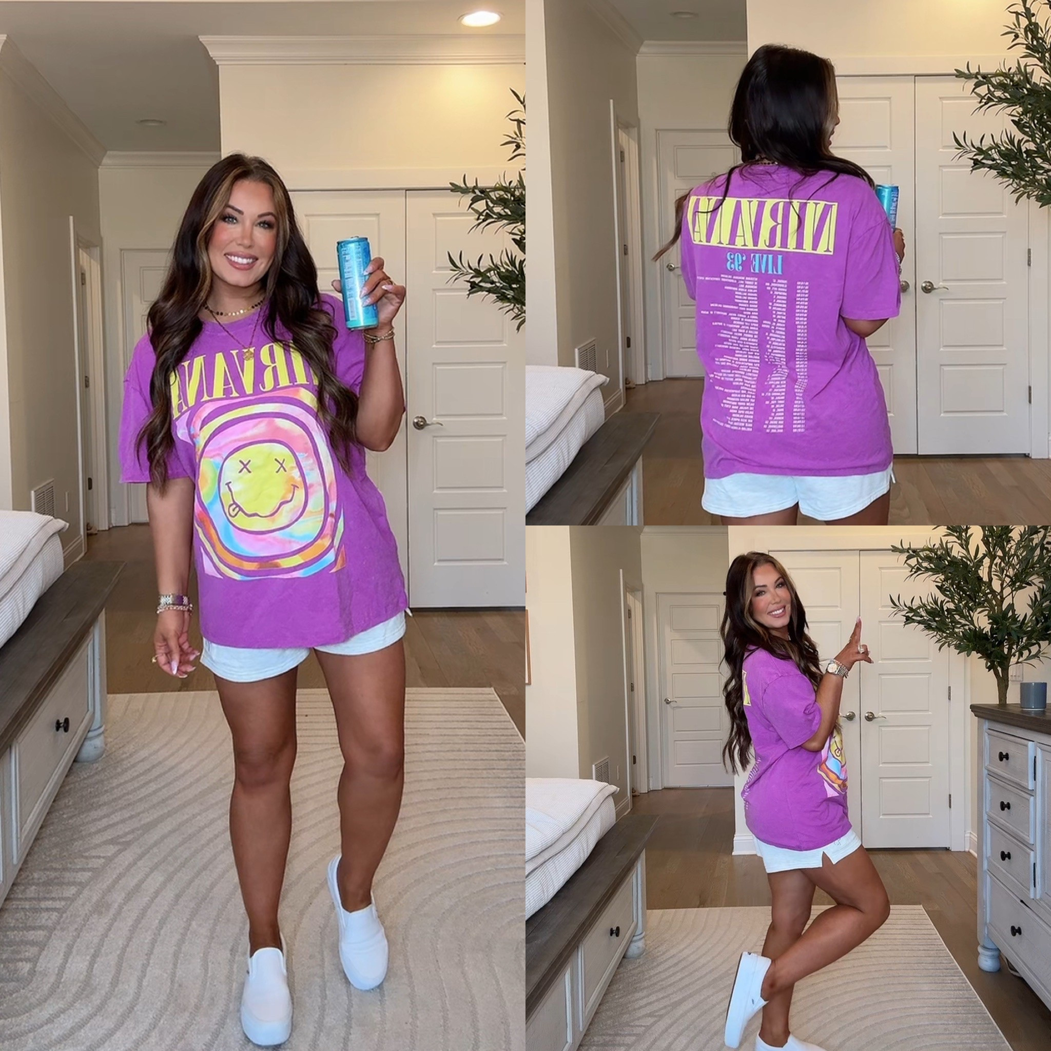 The softest graphic t-shirt from Walmart that is crazy affordable and keep selling out! I’m in a size medium save this for later 

Medium in both pieces

#LTKMidsize #LTKFindsUnder50 #LTKStyleTip