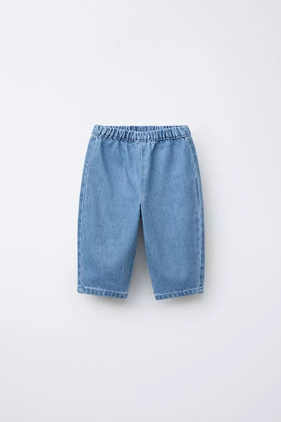 BAGGY DENIM TROUSERS | Zara UK