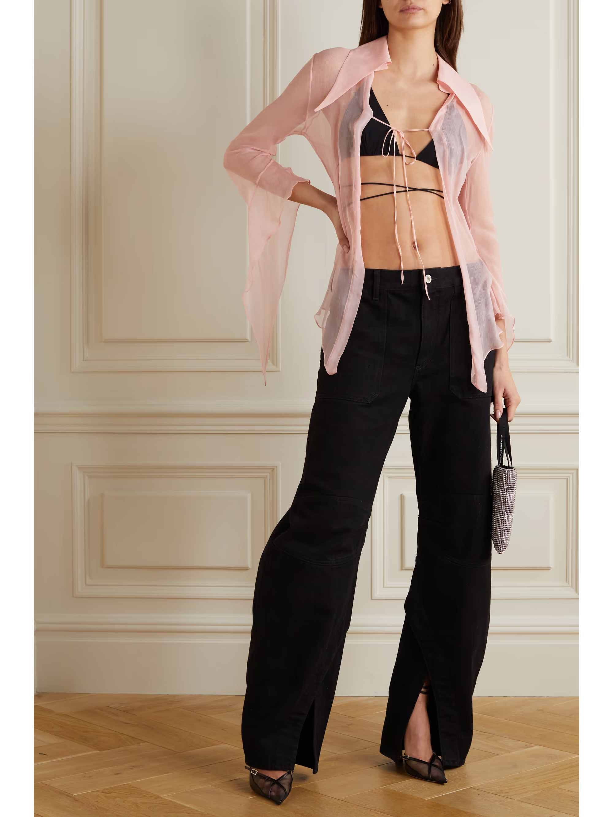 Sananga chiffon blouse | NET-A-PORTER (UK & EU)