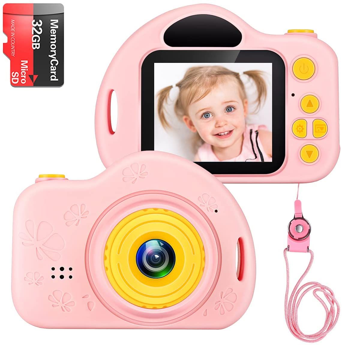 VATENIC Kids Camera Toys for Age 3-9 Girls 1080P IPS 2 inch HD Birthday Toys Toddler Children Cam... | Walmart (US)