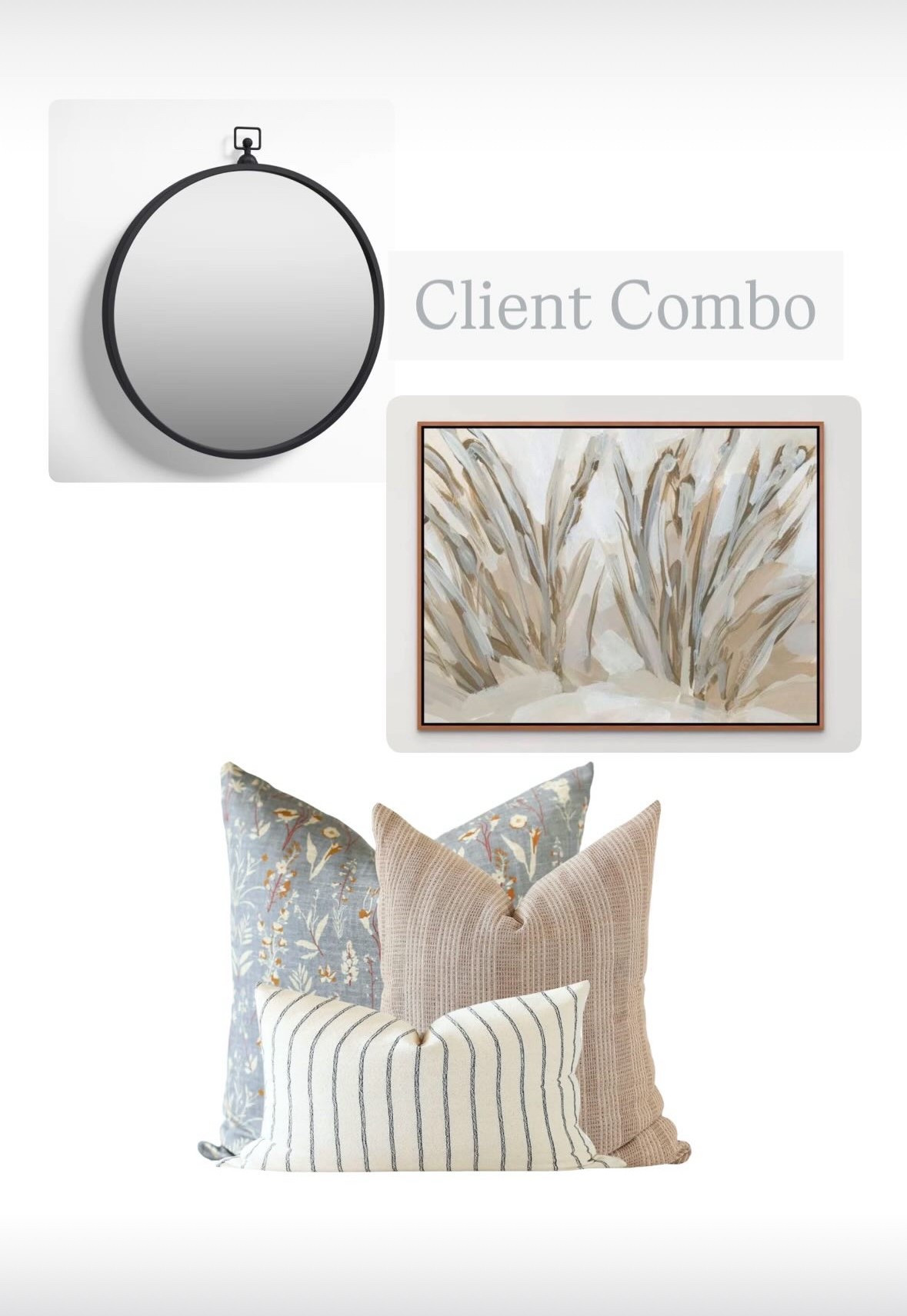 Easy pillow and wall decor combo. 

#LTKHome