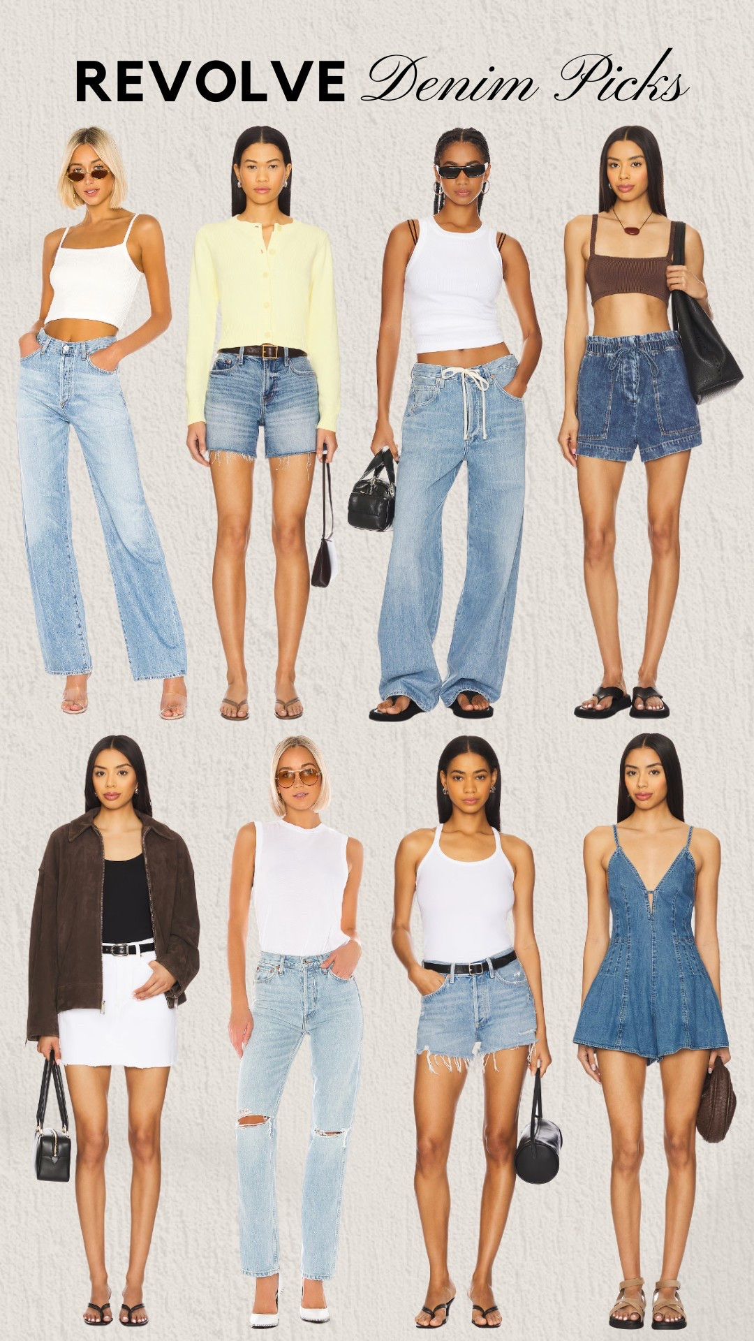 Revolve Denim // Denim Dresses // Denim Shorts // Spring Fashion 

#LTKSeasonal #LTKStyleTip