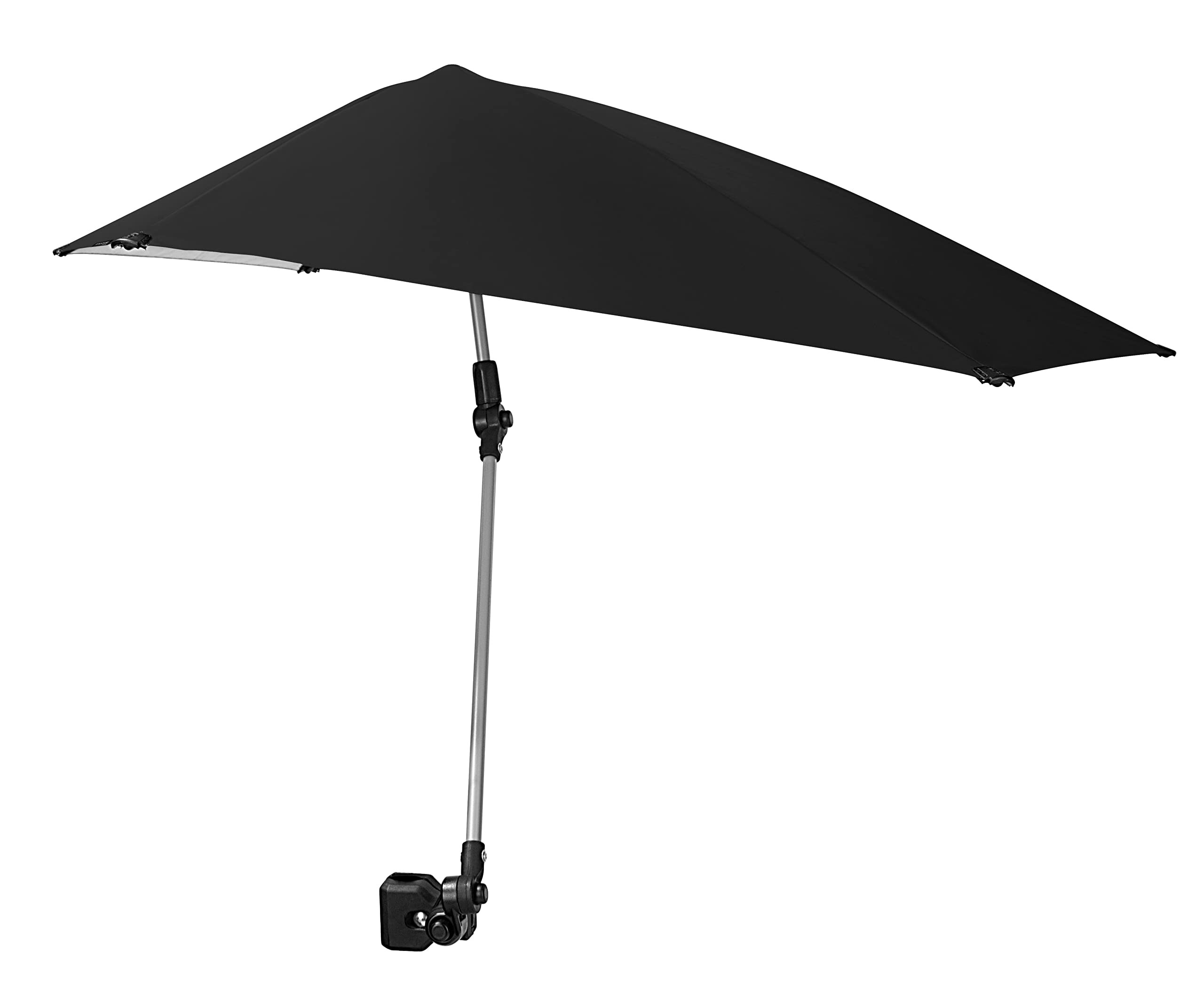 Sport-Brella Versa-Brella SPF 50+ Adjustable Umbrella with Universal Clamp, Black | Amazon (CA)