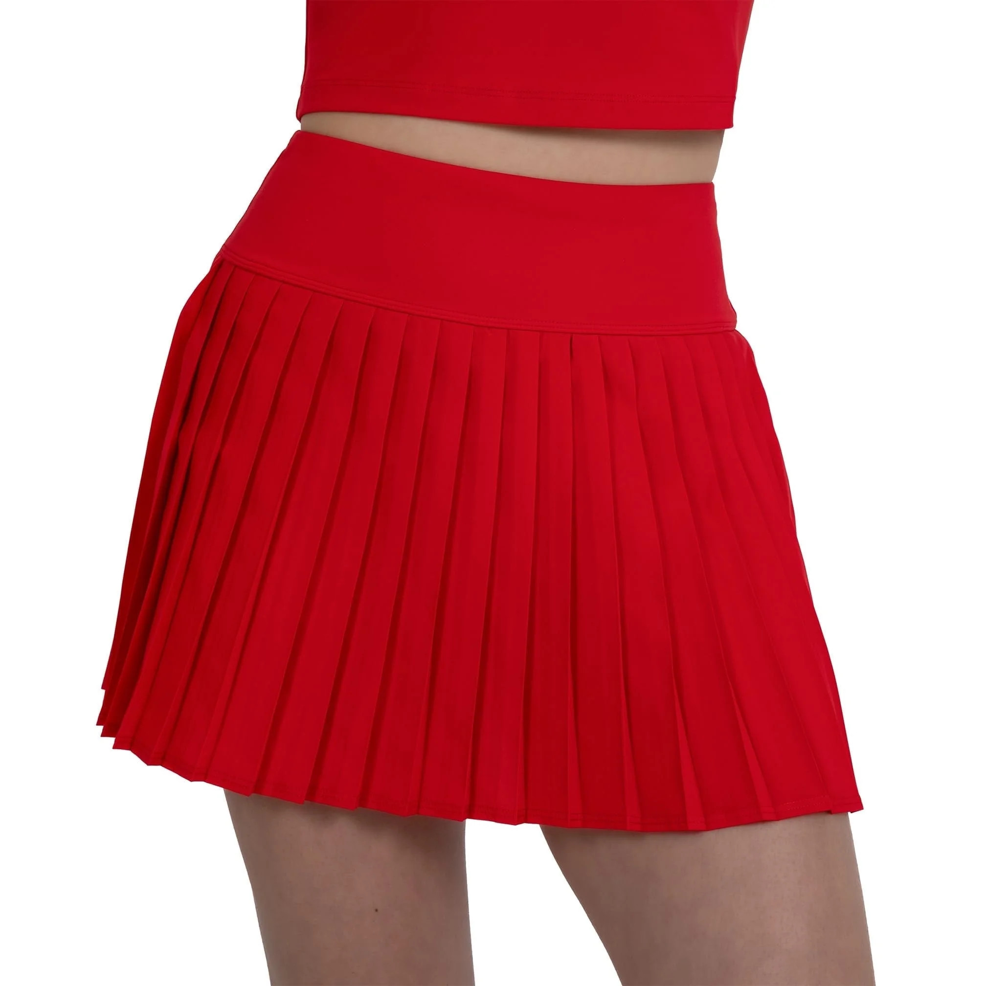 YITTY Active Falda de Tenis Plisada para Mujer con Short Incorporado, Athleisure, Elasticidad en ... | Walmart (US)
