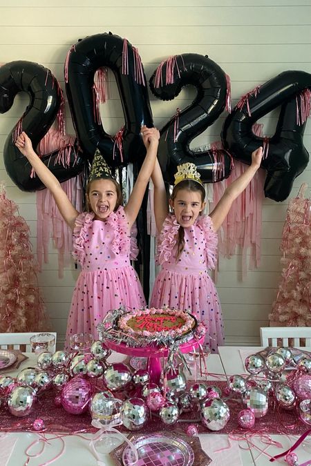 The pinkest Noon Year’s Eve 🩷 Happy New Year 🥳 

#nye #2024 #happynewyear #playroom #playroominspo #kidsparty #partyballoons #noonyears #girlmom #mom #sisters #amazon #girlsdress #valentinesdress #birthdaydress #pinkparty #pink #lovemypbk

#LTKparties #LTKfamily #LTKkids