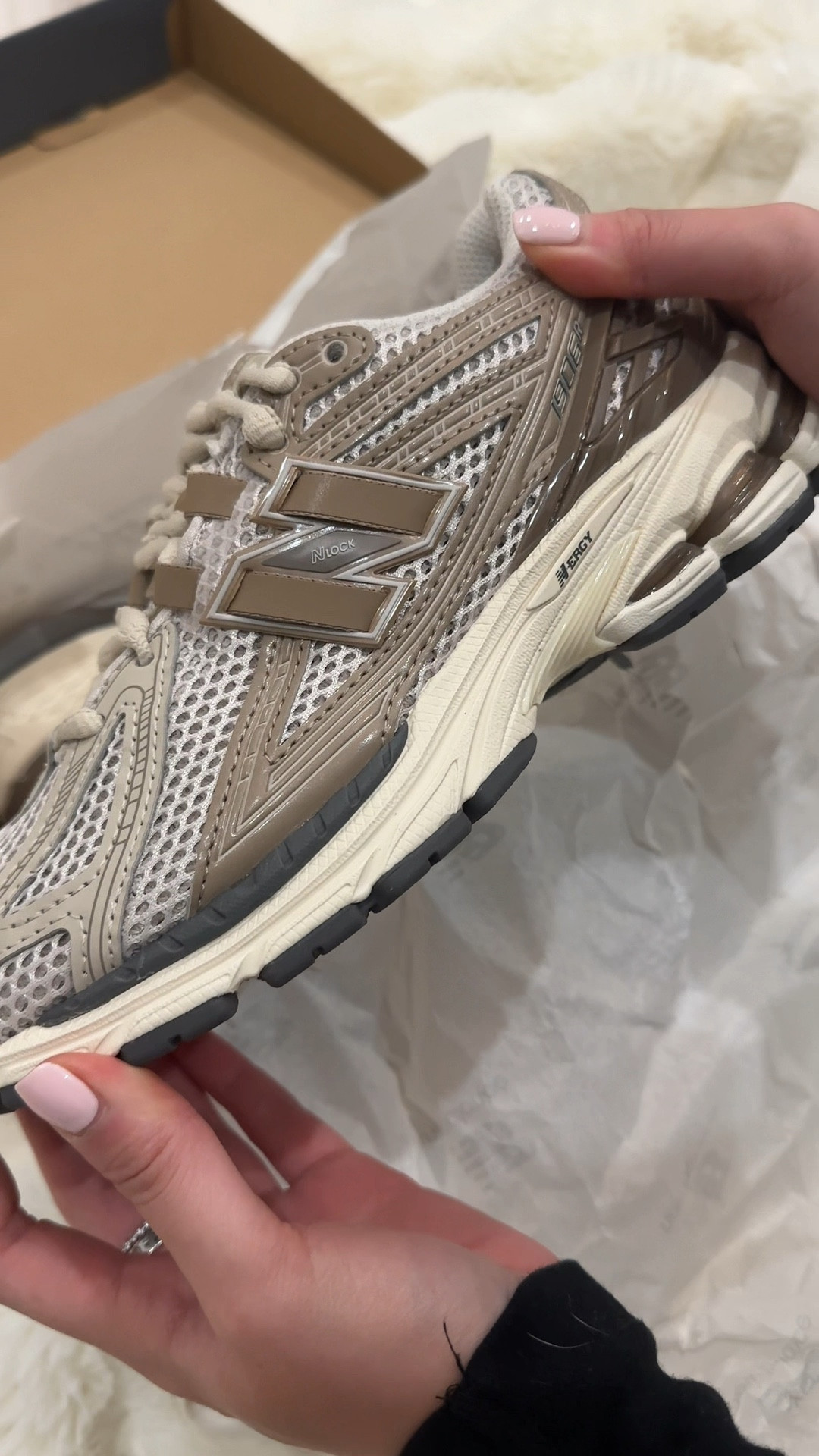 Favorite sneakers of 2025!! New balance 1906Rs 🤎 on sale right now too! 

#LTKFindsUnder100 #LTKSaleAlert