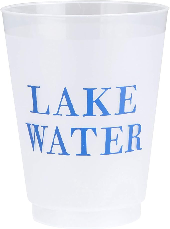 Santa Barbara Design Studio Face to Face Frost Flex Cups - Lake Water (Pack of 8) | Amazon (US)