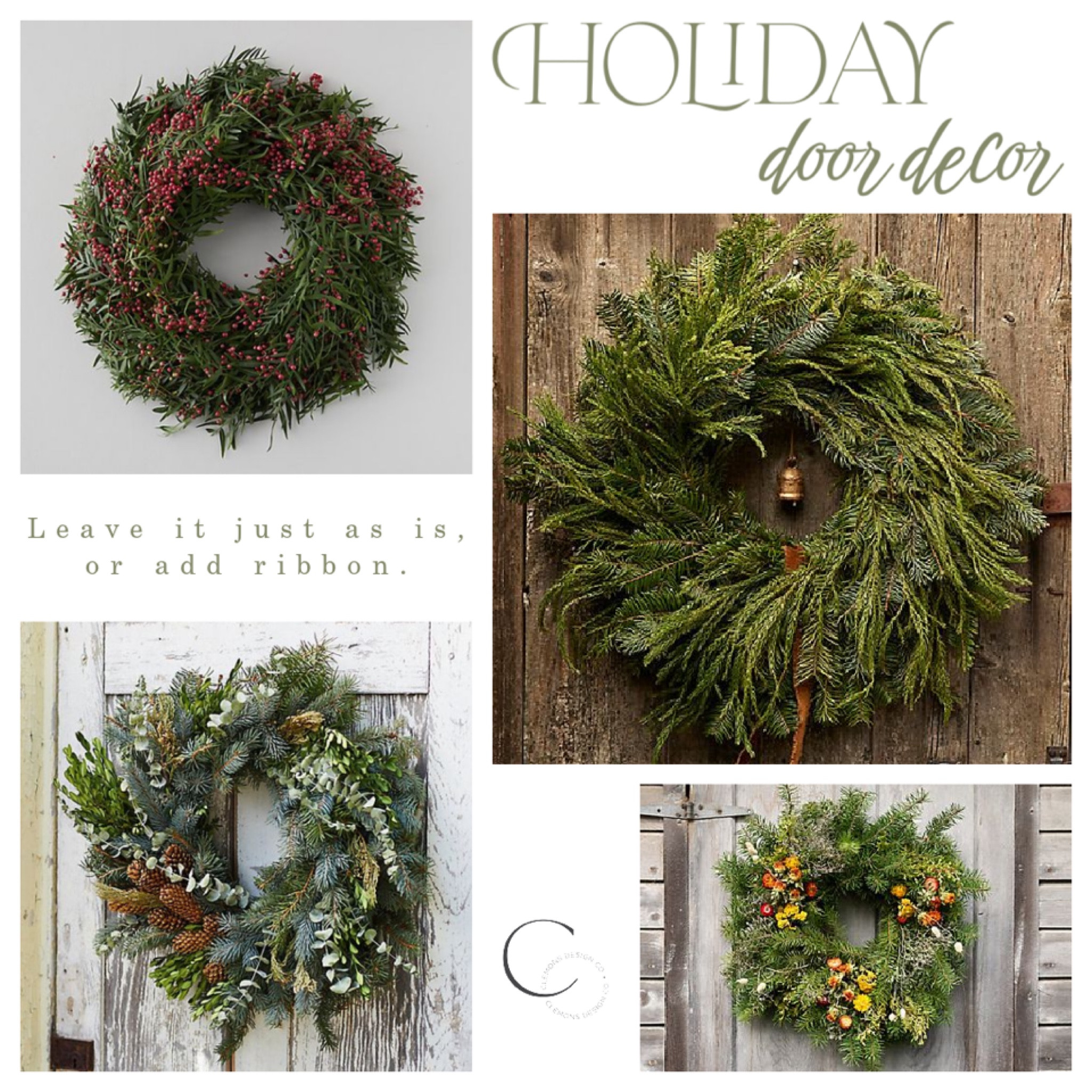 Holiday wreath ideas. 

#LTKhome #LTKHoliday #LTKSeasonal
