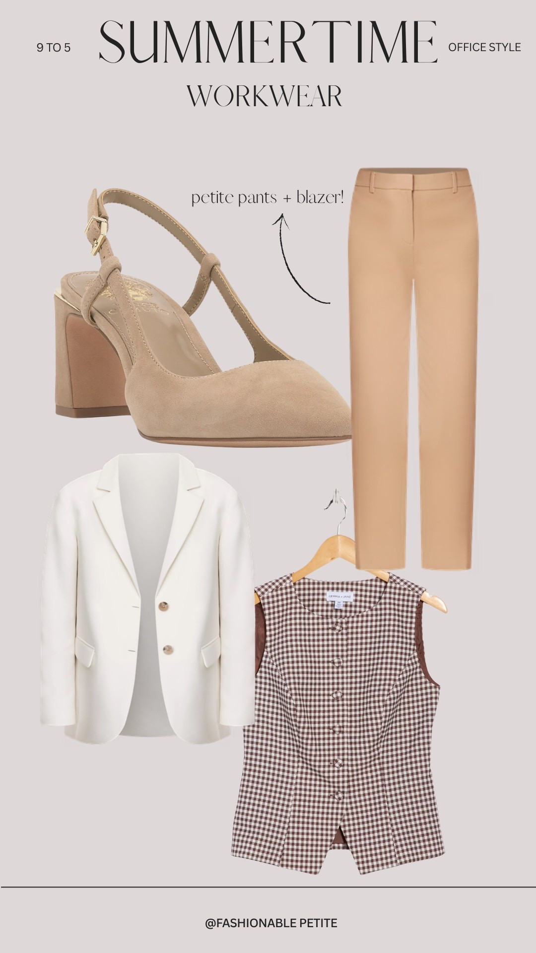 A petite friendly work outfit for summer! 

Workwear, work outfit, petite outfit, office outfit, petite pants, petite blazer

#LTKWorkwear #LTKPetite #LTKSaleAlert