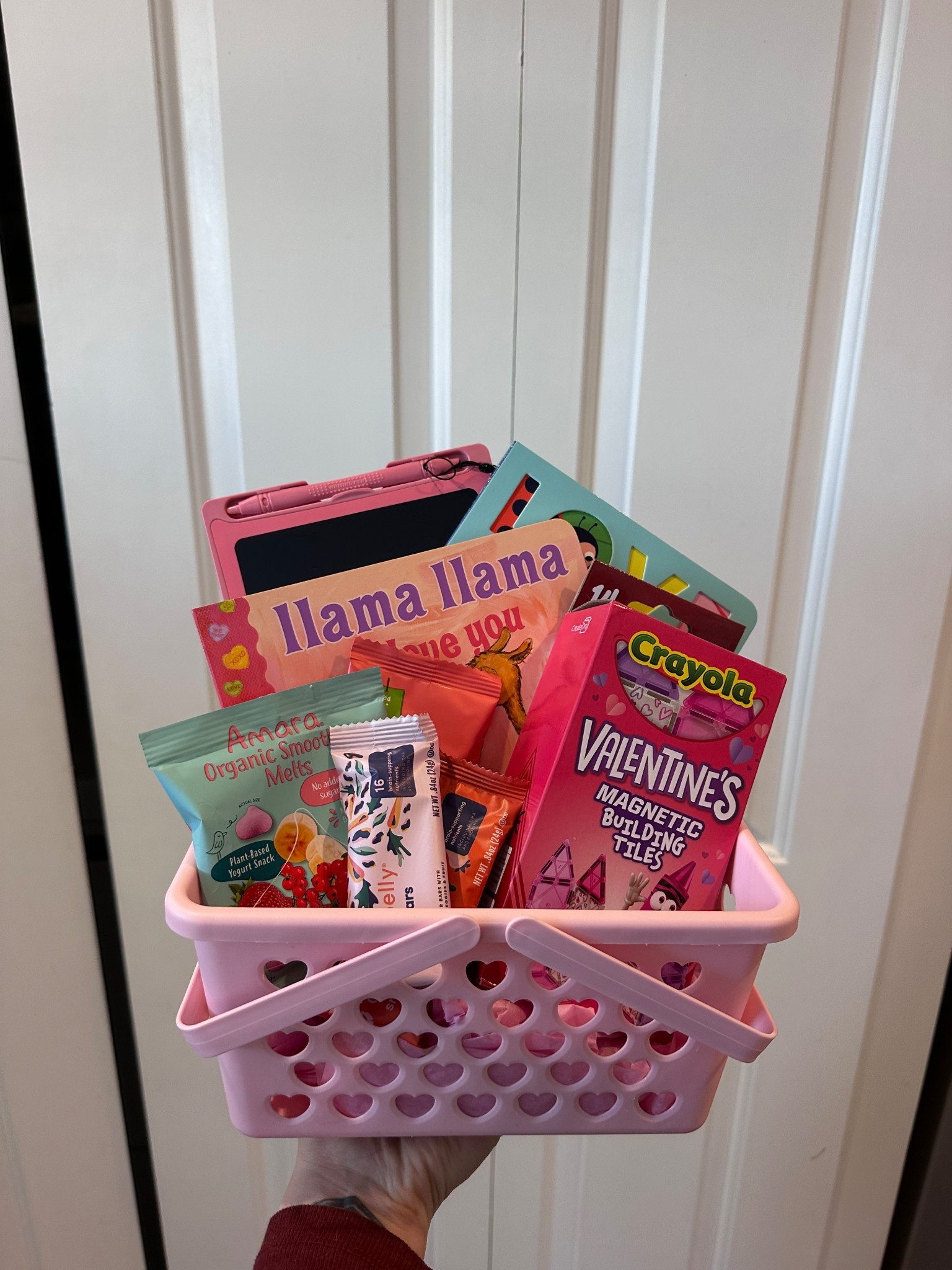 Here is the little Valentine’s Day basket I put together for my toddler! Just a few toys/books, along with some of her favorite snacks (I’m sure the basket is going to be her favorite part)

#LTKValentine #LTKKids #LTKmomlife