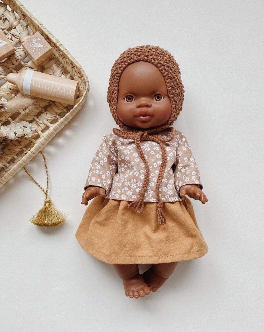 Minikane Little African Baby Girl Doll - Brown Eyes | Bohemian Mama