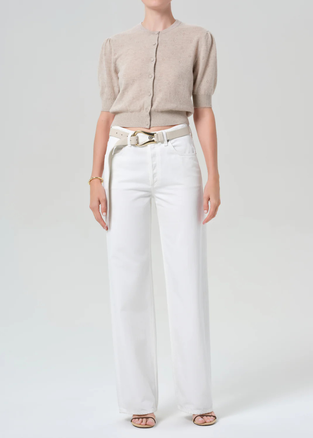 Annina Straight Leg 30" in Soft White | Citizens of Humanity