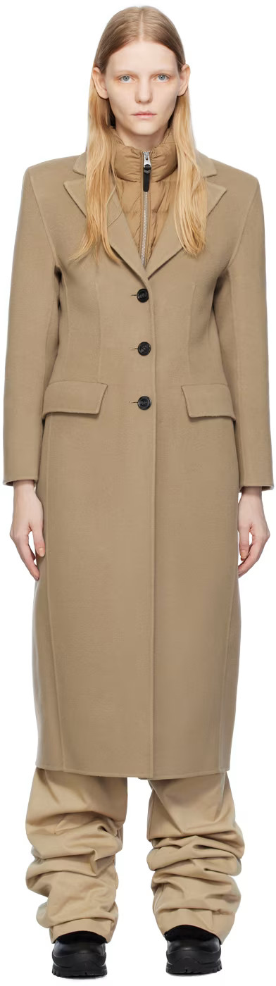 MACKAGE - Beige Ruth Coat | SSENSE