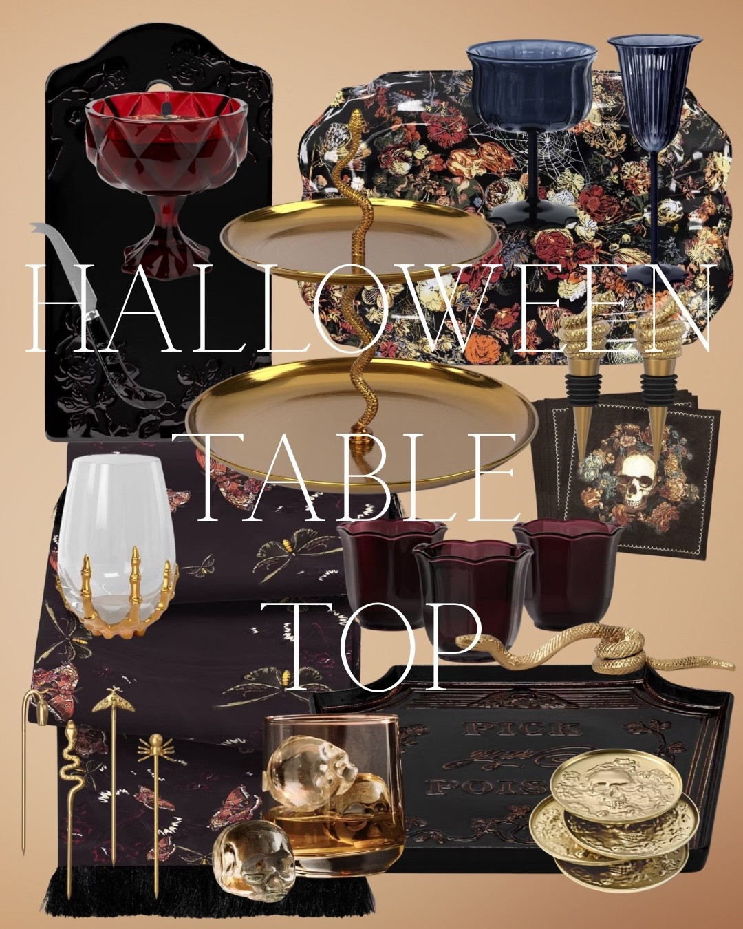 Halloween table top 

Low stock on several items. Click and buy today!

#LTKHalloween #LTKSeasonal #LTKParties