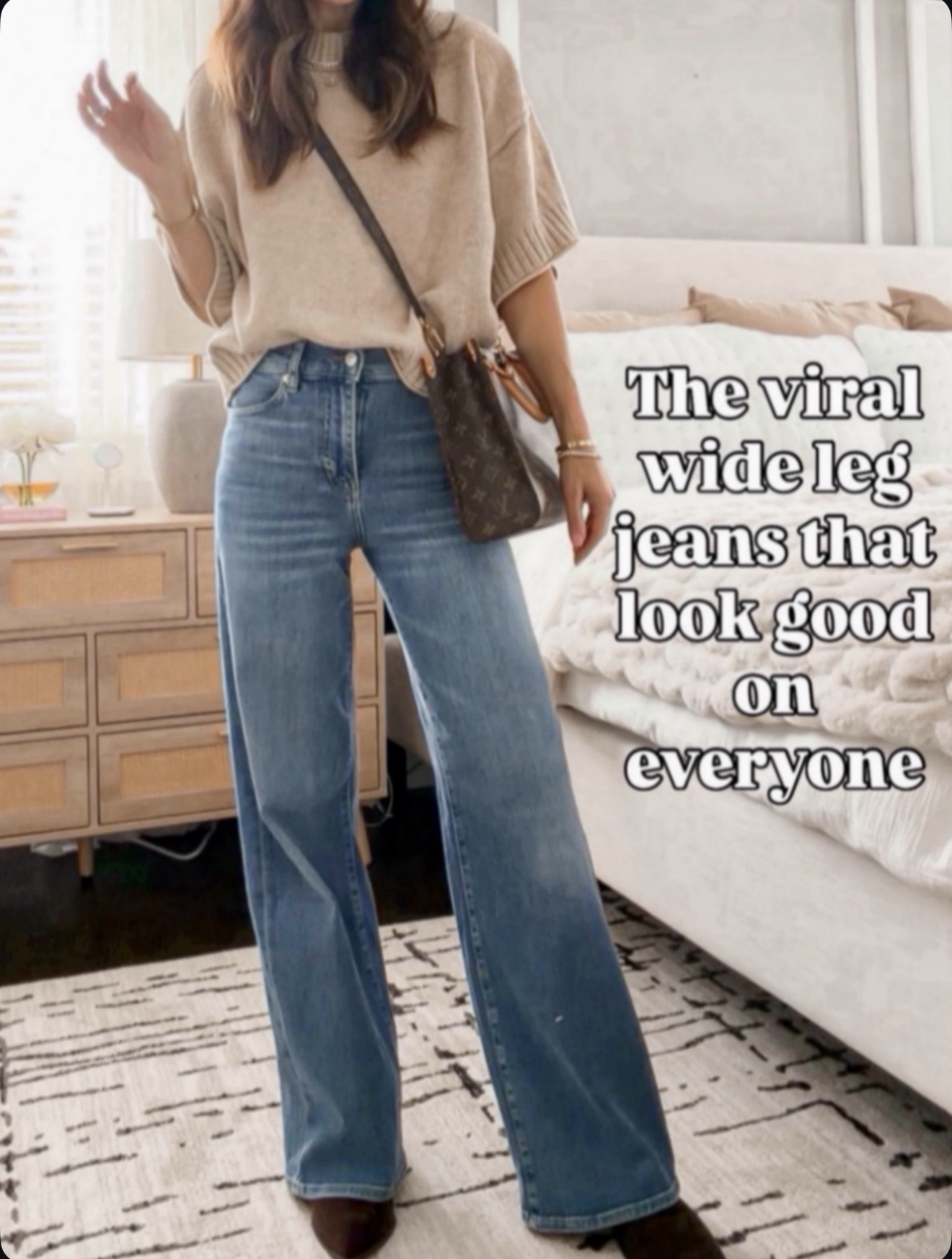 These wide leg jeans went viral for a reason… have you tried them yet? Run tts wearing size 24 

#LTKmomlife #LTKOver40 #LTKSeasonal