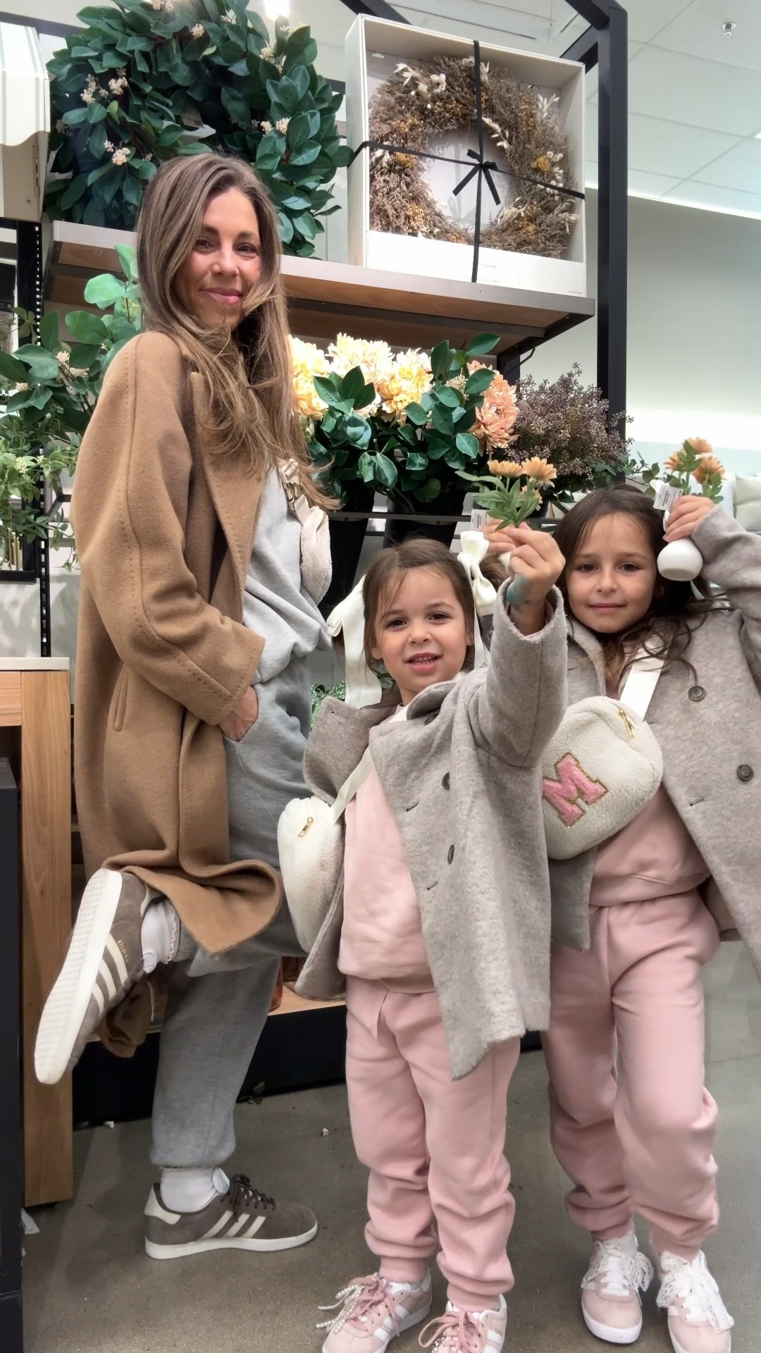 Matching sweat sets for the girls that are only $8 and such good quality!! Slouch coat fits oversized! 

#LTKFamily #LTKKids #LTKStyleTip