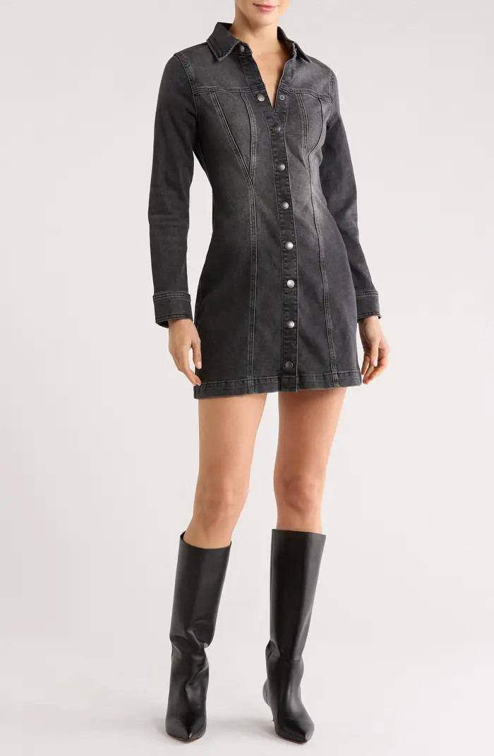 Peyton Long Sleeve Denim Dress | Nordstrom Rack