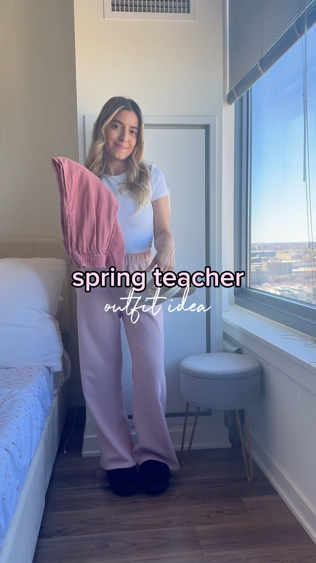 Spring outfit idea
Teacher outfit
Work outfit idea
Pull on pants
Sandals
Seamless shirt


#LTKstyletip #LTKU #LTKworkwear