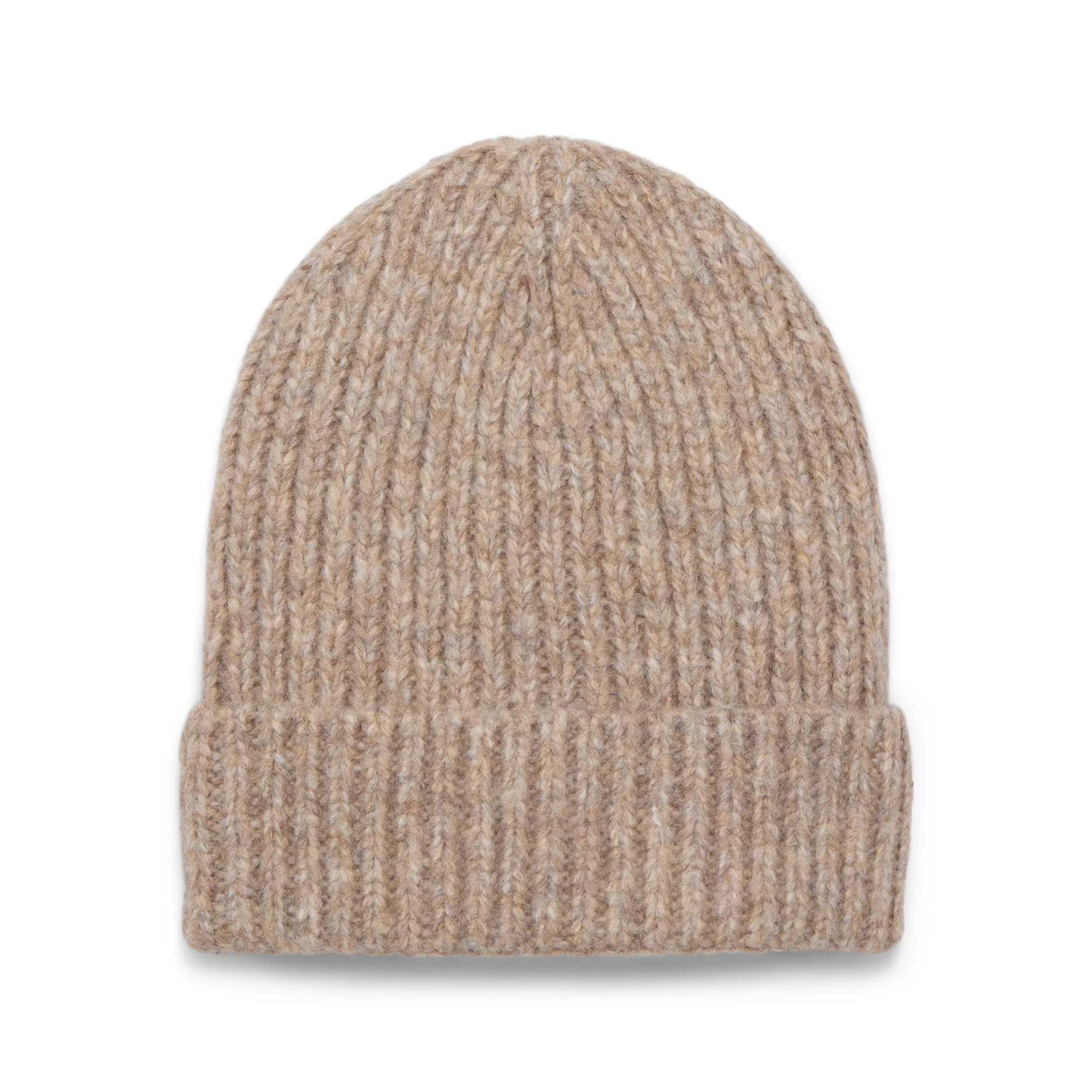 Time and Tru Women's Rib Beanie, One Size Fits Most, Toasted Heather | Walmart (US)