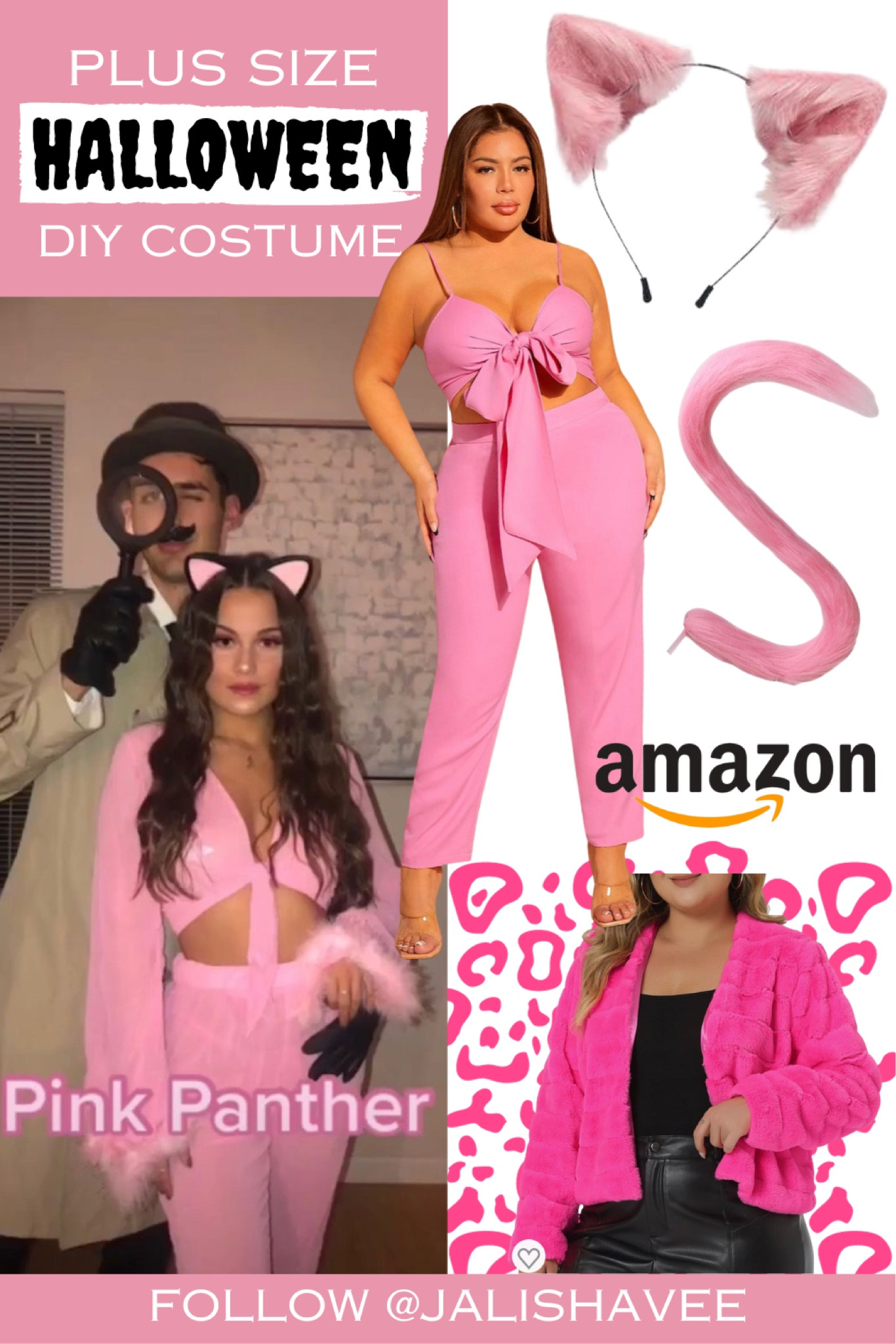 PINK PANTHER Plus Size Halloween Costume Idea!

#LTKmidsize #LTKHalloween #LTKplussize